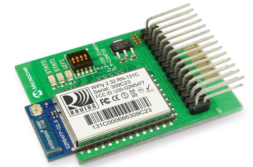 Microchip的全新嵌入式Wi-Fi开发板集成TCP/IP协议栈，可通过简单串行连接实现物联网