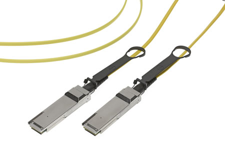 Molex QSFP+有源光缆在4km距离上实现高达56 Gbps集合数据速率