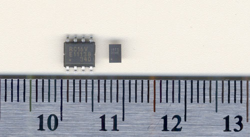 MB85RC16芯片图