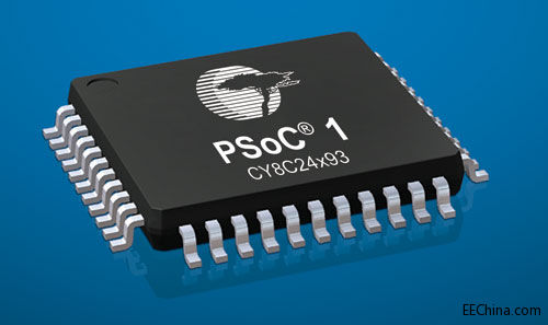 赛普拉斯发布集成了USB的超低功耗PSoC 1器件