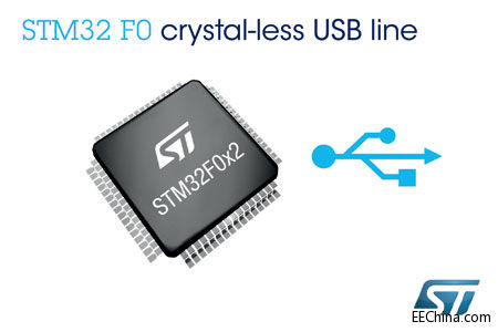 ST推出业内互连性最好的STM32 F0微控制器，针对成本敏感型应用