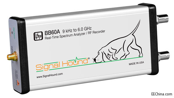 Test Equipment Plus推出性能卓越的实时频谱分析仪Signal Hound BB60A