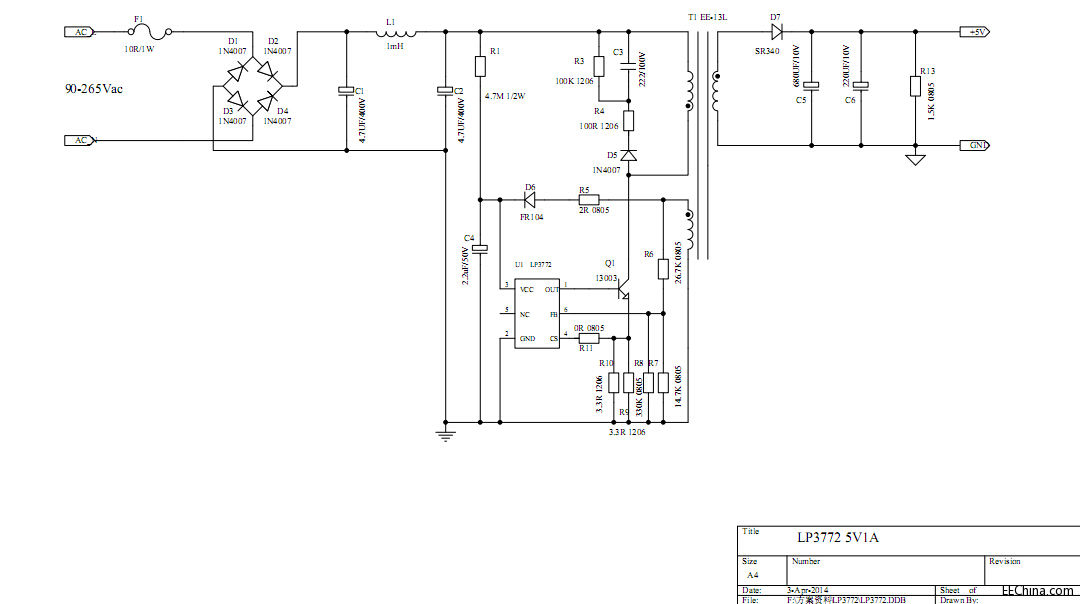 LP3772 5V 1A 充电器原理图.jpg