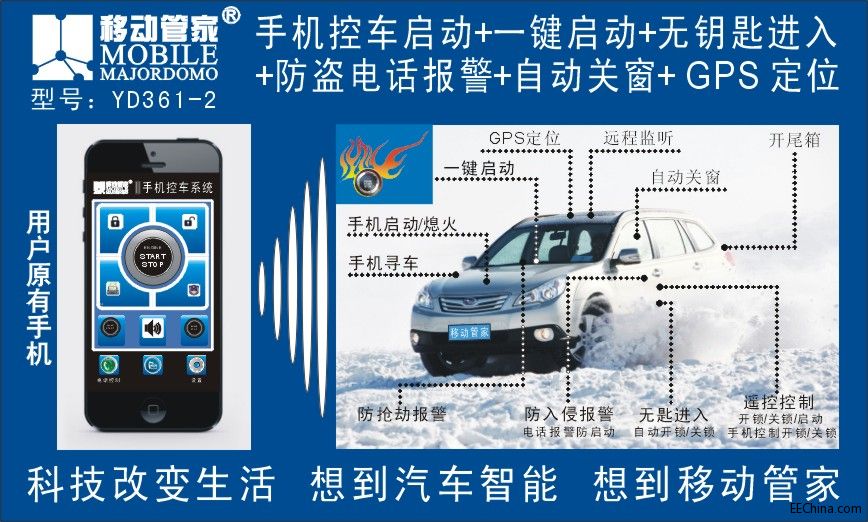 手机控车