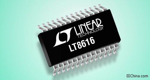 照片说明：42V、双输出 3MHz 同步降压型 DC/DC 转换器
