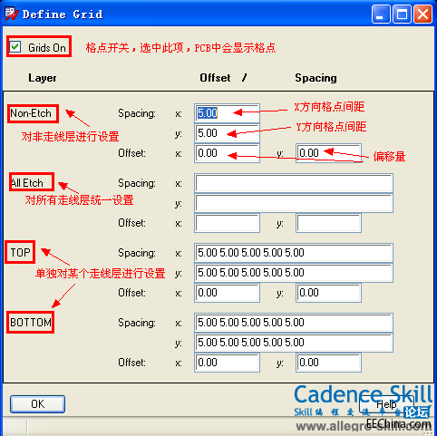 Allegro 格点设置1.png
