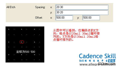 Allegro 格点设置5.png