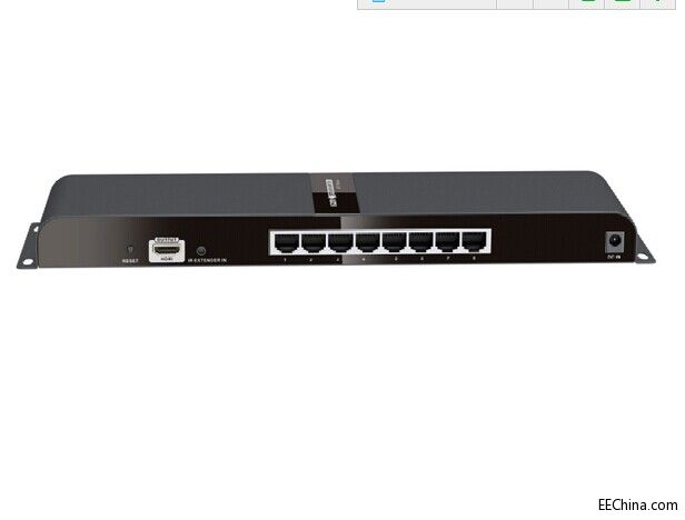 LCN6801-HDbitT 8进1出 HDMI网线延长切换器