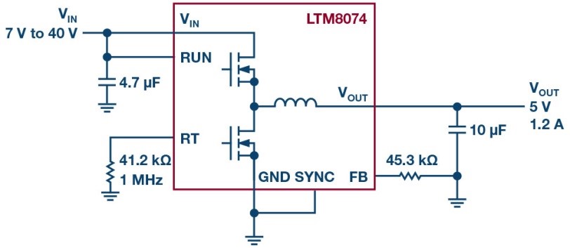 ADI技术文章图4 - 采用BGA封装的低EMI μModule稳压器有助于简化设计.jpg