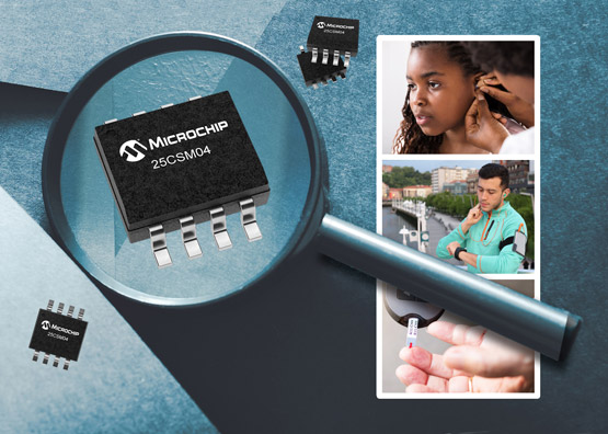 Microchip推出4 Mb串行EEPROM存储器，成为迄今为止存储密度最高的产品