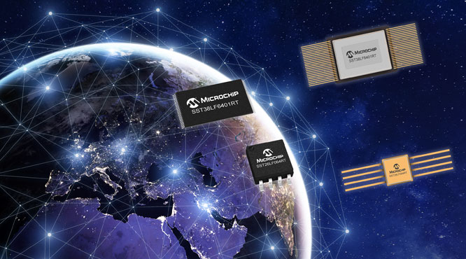 Microchip推出64兆位串行SuperFlash存储器，丰富旗下面向航天系统设计的COTS耐辐射器件产品阵容