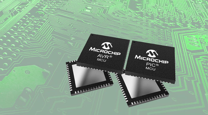 Microchip发布多款应用于当今主流嵌入式设计的PIC和AVR单片机产品