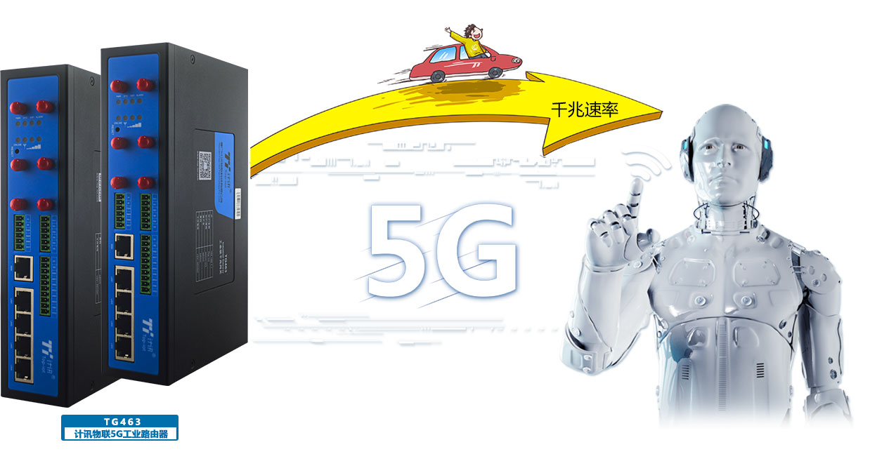 工业级5G全网通路由器 无线通信 二次开发 加密传输
