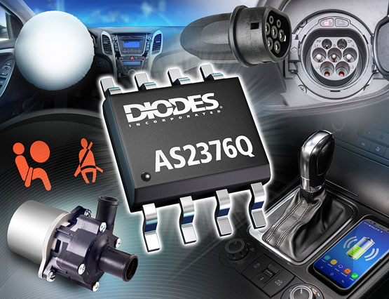 Diodes 公司推出符合汽车规格的精密运算放大器，提供宽动态范围与低噪声作业