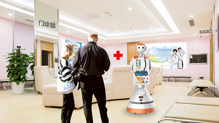 计讯物联5G+AI视频网关助力智慧导诊机器人解决方案