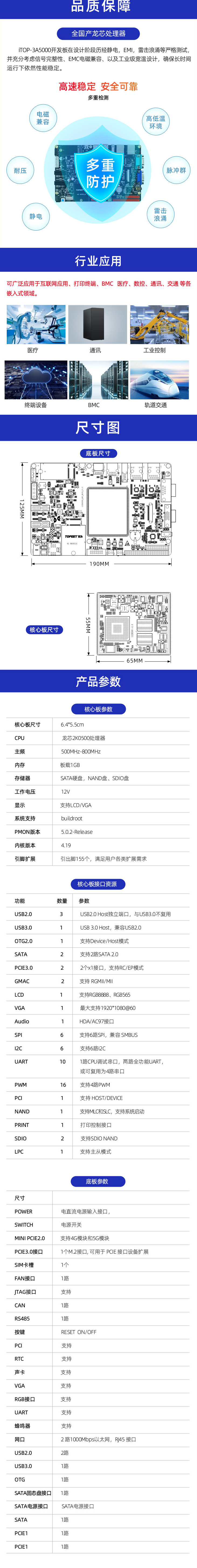 迅为LS2K0500开发板龙芯全国产处理器LoongArch架构核心主板-淘宝网_03.jpg
