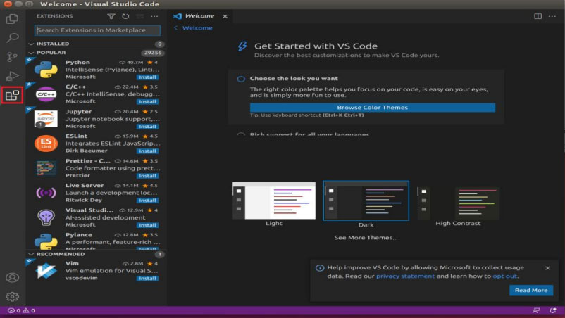 RK3568开发板Visual Studio Code 插件安装
