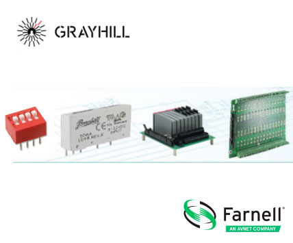 e络盟达成新分销合作，开售Grayhill系列精密开关