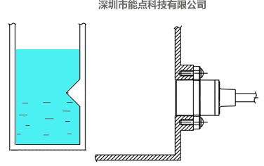 分离式光电液位传感器