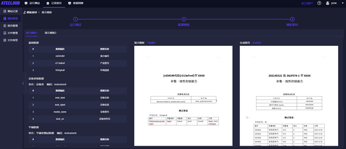 自定义报告模板