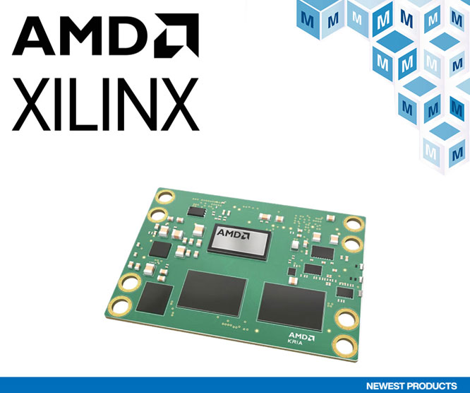贸泽开售适用于工业、医疗和机器人应用的AMD/Xilinx Kria K24 SOM