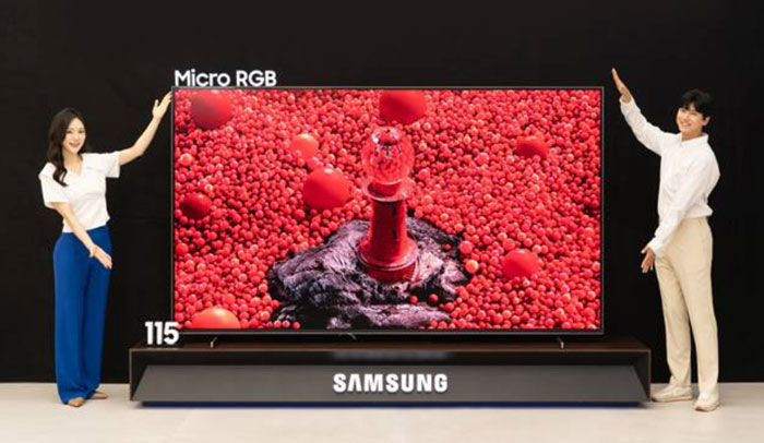 三星发布Micro RGB电视：以微米级RGB LED背光技术重塑超高端电视标杆