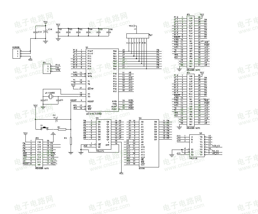 电子称测量电路设计图.bmp