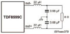 TDF8599C I2C:总线控制立体声128W D类放大方案
