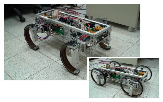 使用LabVIEW和CompactRIO开发腿轮混合式移动机器人