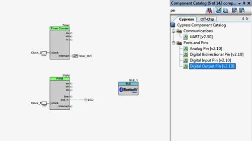PSoC Creator 基础教程: BLE #6 采用PSoC的低功耗模式延长电池续航时间视频