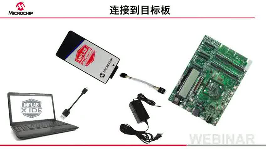 全新MPLAB® PICkit™ 4在线调试器入门视频