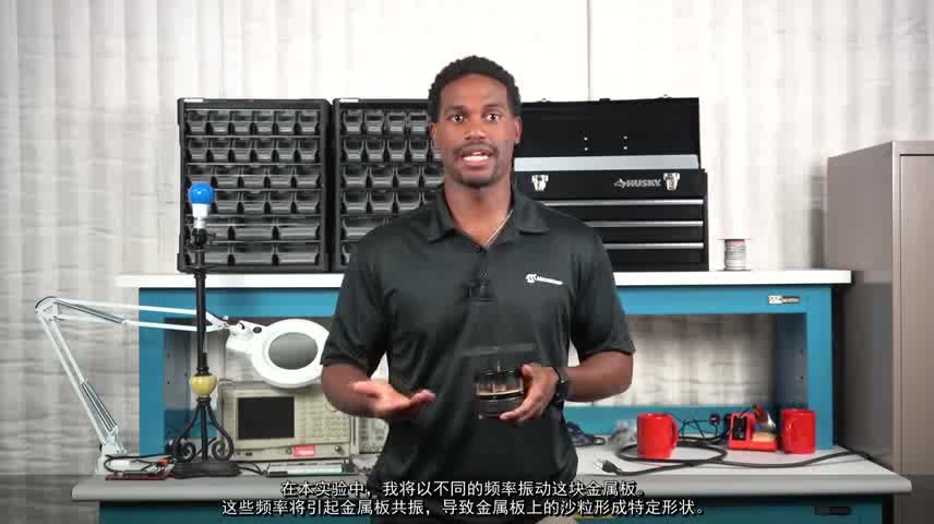 数控振荡器（NCO）沙粒实验视频