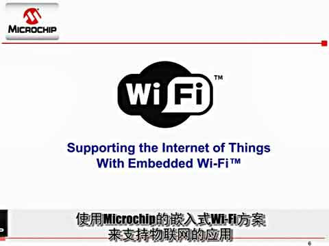 Microchip嵌入式Wi-Fi解决方案及产品（上）视频