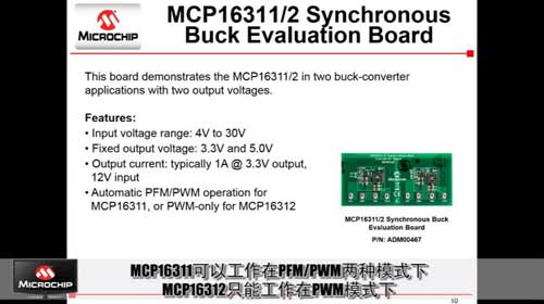 Microchip开关稳压器产品线介绍视频
