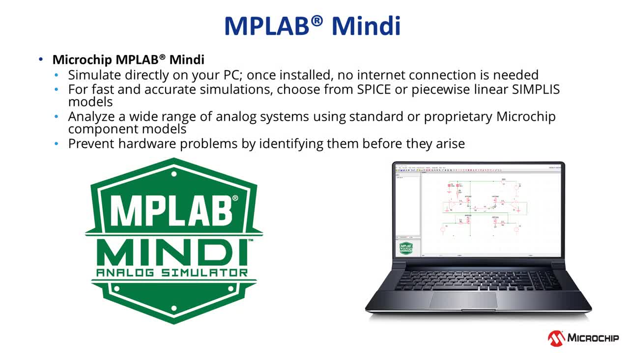 MPLAB® Mindi™模拟仿真器简介视频