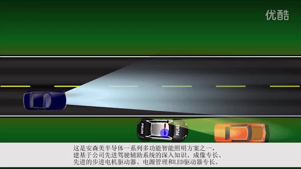 安森美半导体先进的汽车前大灯方案视频