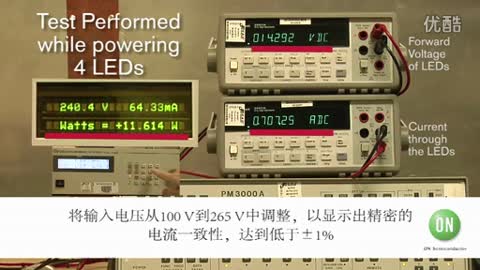 优化交流电源供电的LED驱动器，提供精密稳流而不使用光耦视频
