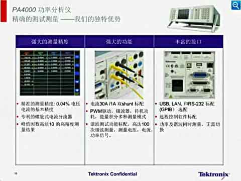 高精度功率分析仪视频