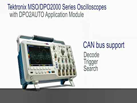 MSO/DPO2000B最新产品演示之八：CAN综合工具视频