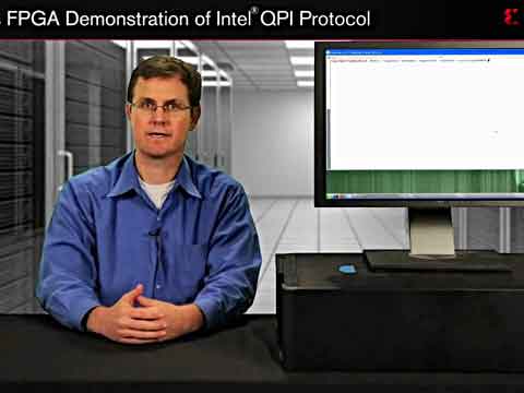 在Xilinx 7系列FPGA实现Intel QPI协议视频