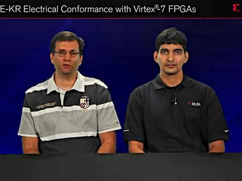 10GBASE-KR 与 Virtex-7 FPGAs 的电气一致性视频