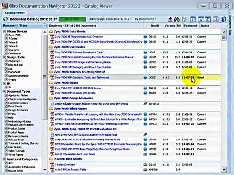 Xilinx Document Navigator使用指南视频