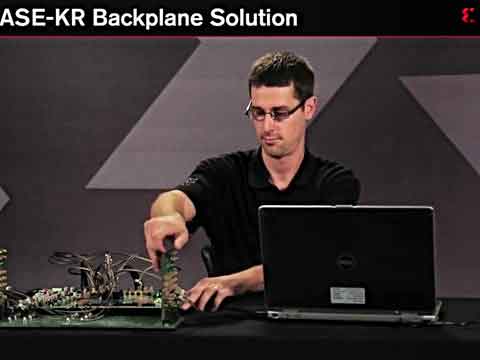 XILINX 7系列 10G Base-KR背板解决方案视频